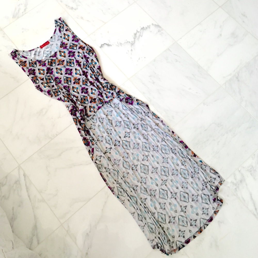 NWOT "Starry Eyes" hi-lo duster top